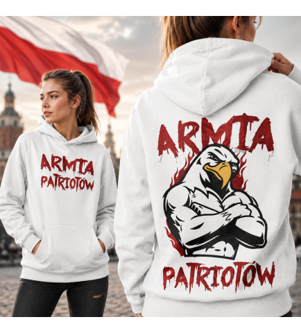 Damska bluza z kapturem ARMIA PATRIOTÓW